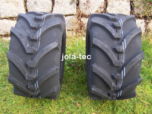 Narubb Rasenreifen 16x6.50-8 S2101 - Stollenprofil Für Rasentraktor & Aufsitzmäher, 4PR